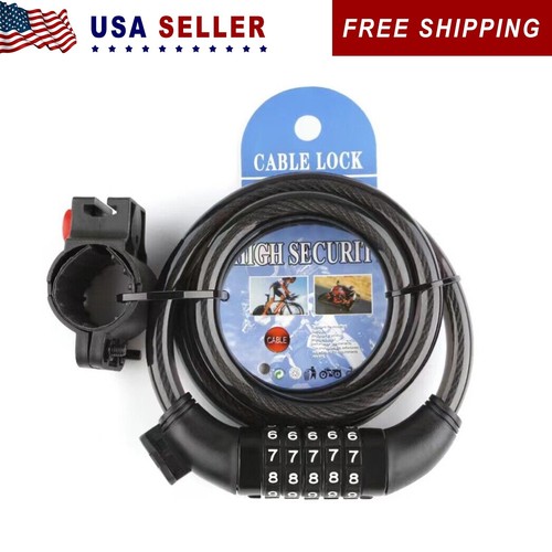 Digit password bike lock - 5-digit,