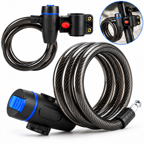 Bike lock heavy duty - duty, cable