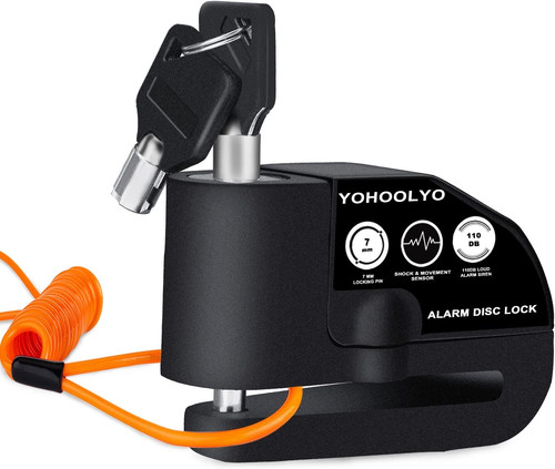Alarm disc lock motorcycle - lock,