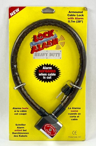 Armored cable alarm - cable, 28"