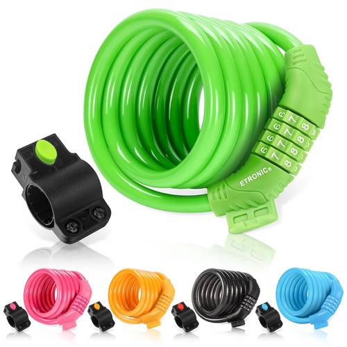 Etronic bike lock cable - 6, ft.
