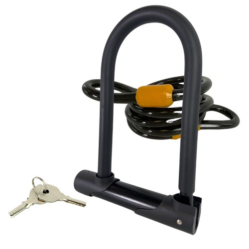 Bike lock and - bike,