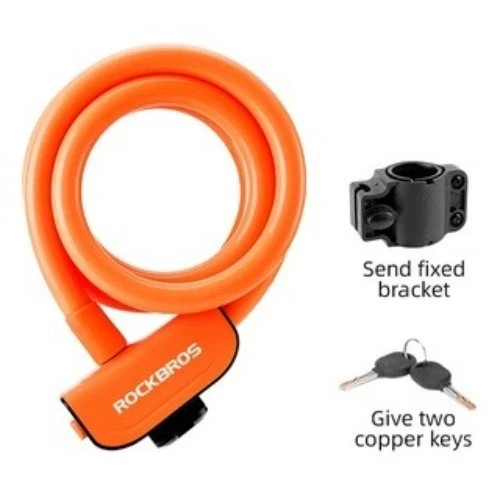 Rockbros 3ft bike lock - 3ft,
