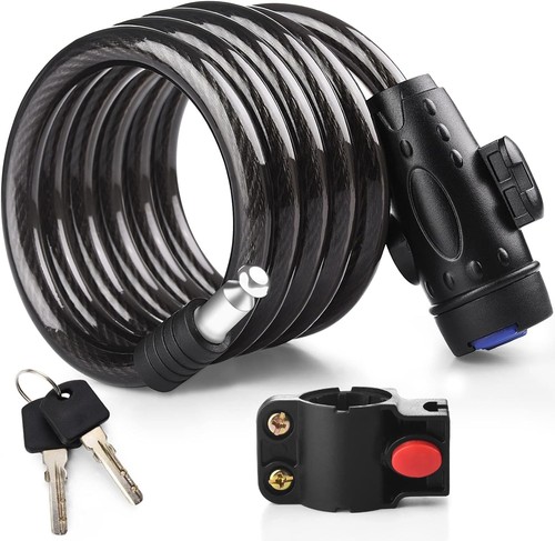 Bike lock cable 6ft - bike, cable,