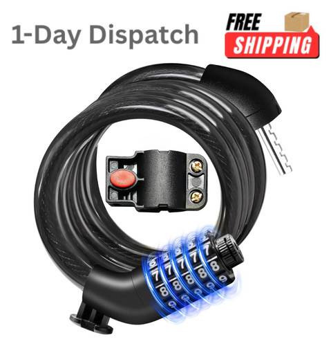 Digit bike cable lock - 5-digit,