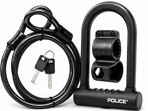 Police bike lock - lock, with