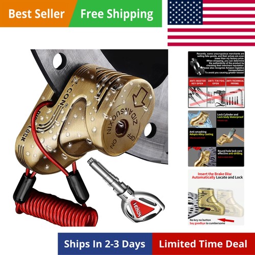 Heavy duty motorcycle locks - duty,