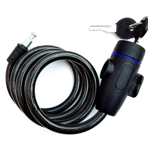 Bike lock heavy - lock, cable